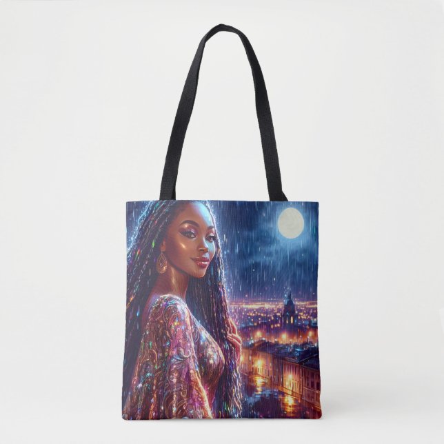 Beautiful African American Art  Tote Bag (Front)