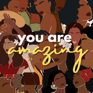 Beautiful African American Women Blank Notebook