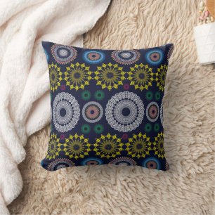 Beautiful African Geometric Ethnic patterned  Cushion