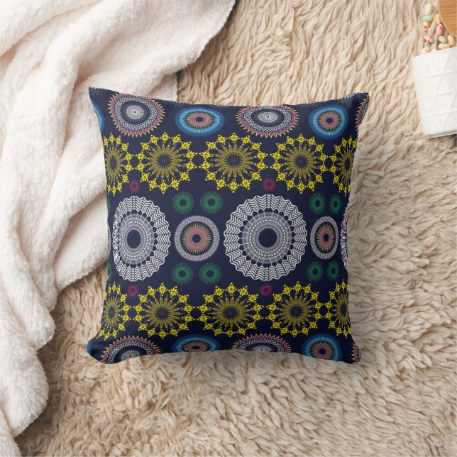 Beautiful African Geometric Ethnic patterned  Cushion (Blanket)