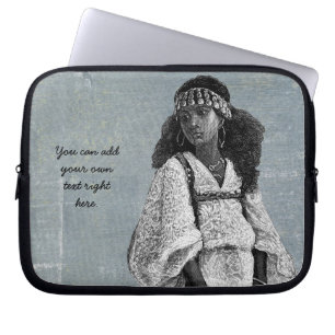 Beautiful African Girl Laptop Sleeve
