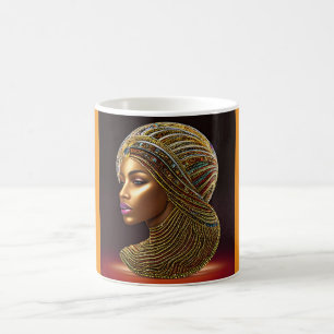 Beautiful African Heritage: Black History Art Coffee Mug