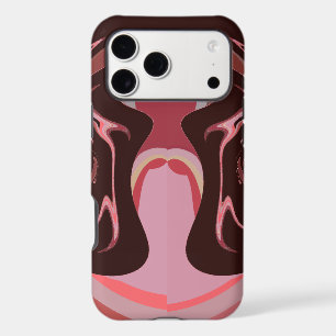 Beautiful African Maroon Motif Print Design