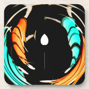 Beautiful African Motif Art Print Coaster