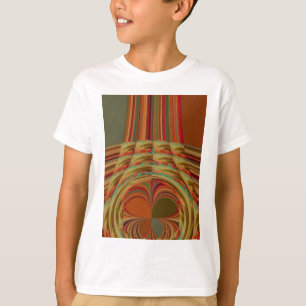 Beautiful African Traditional Golden Brown Motif  T-Shirt