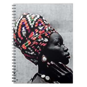 Beautiful African Woman Notebook