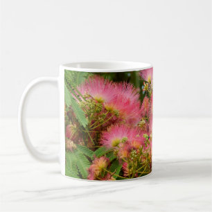 Beautiful Albizia tree in flowers Coffee Mug