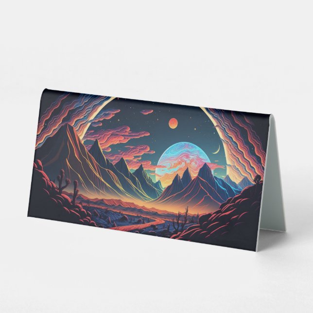  Beautiful Alien planet (Front)