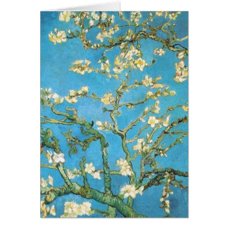 Beautiful almond blossom antique painting