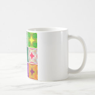 Beautiful Amazing African Chequered Print pattern Coffee Mug