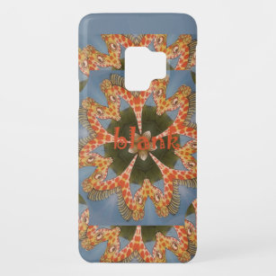 Beautiful amazing African colourful Giraffe blank Case-Mate Samsung Galaxy S9 Case