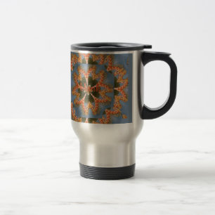Beautiful amazing African colourful Giraffe blank Travel Mug