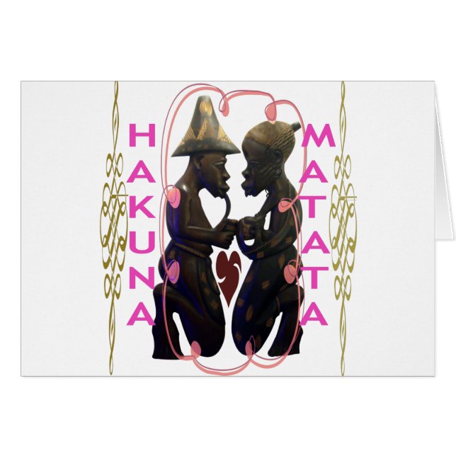 Beautiful  Amazing African Couple: A Romantic Art (Front Horizontal)