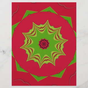 Beautiful amazing African ethnic tribal red Art