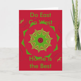 Beautiful amazing  African ethnic tribal red  Art Card