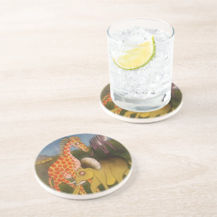 Beautiful Amazing African wild animal safari colou Coaster