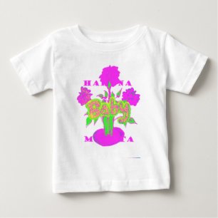 Beautiful Amazing Baby Pink Inspirational Floral  Baby T-Shirt