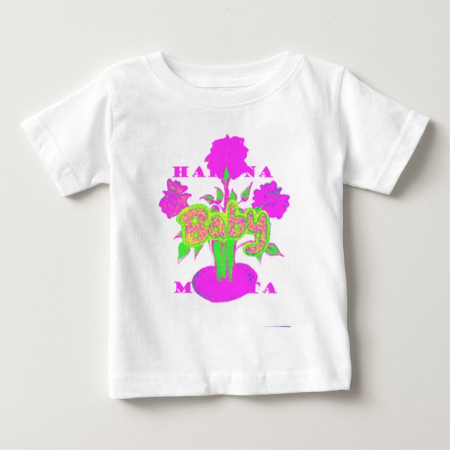 Beautiful Amazing Baby Pink Inspirational Floral  T-Shirt (Front)