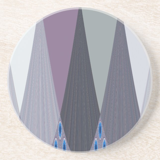 Beautiful Amazing Chevron Design Art Print Coaster (Front)