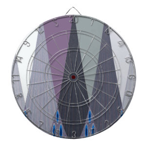 Beautiful Amazing Chevron Design Art Print Dartboard