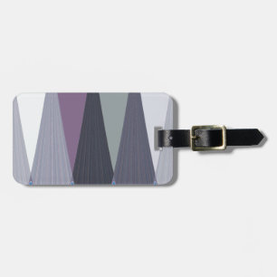 Beautiful Amazing Chevron Design Art Print Luggage Tag