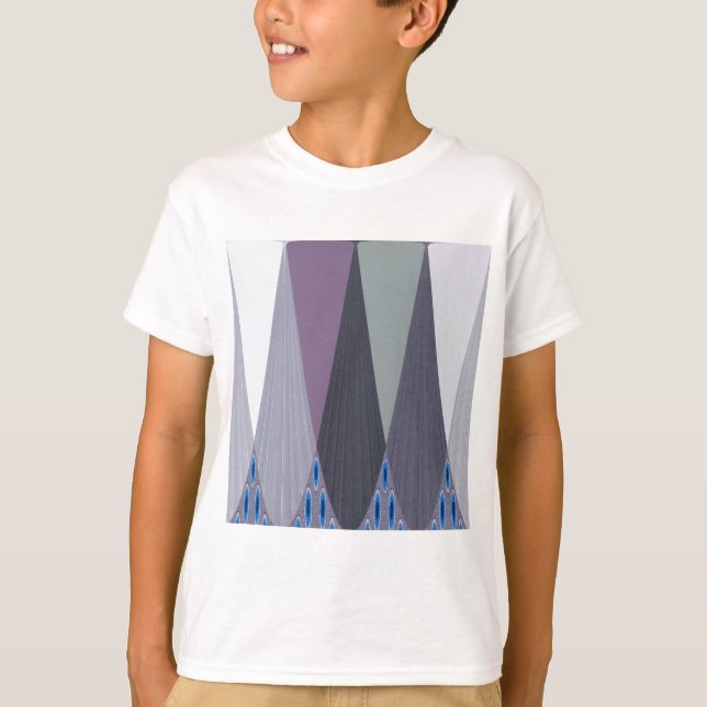 Beautiful Amazing Chevron Design Art Print T-Shirt (Front)
