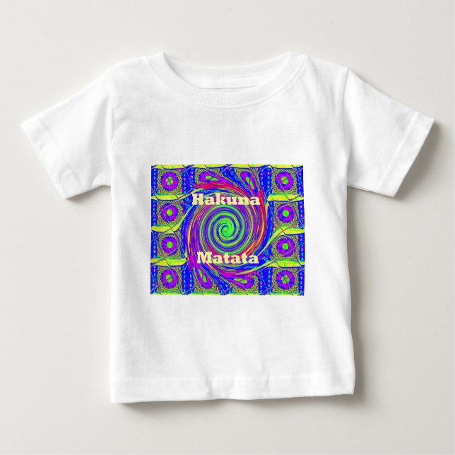 Beautiful Amazing Colourful  Whirl Vector Geometri Baby T-Shirt (Front)