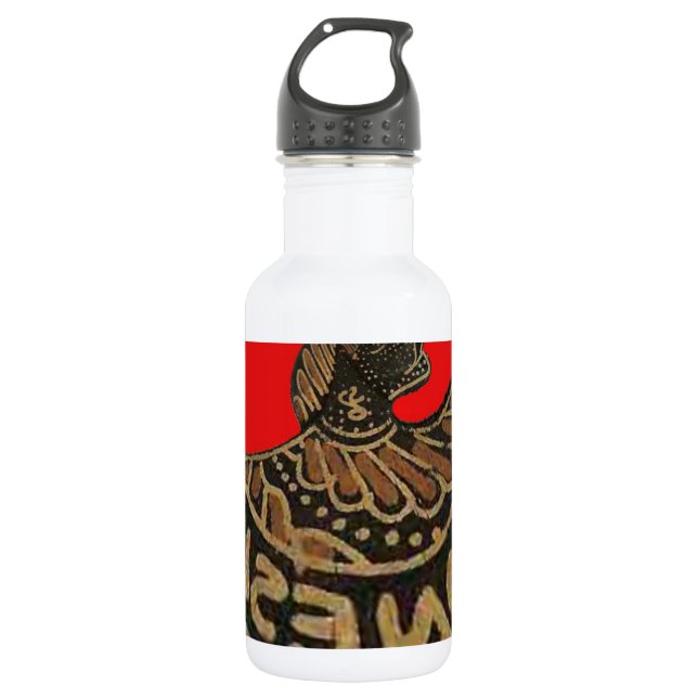 Beautiful amazing customisable Trendy Art Design  532 Ml Water Bottle (Front)