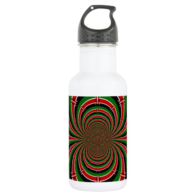 Beautiful amazing customisable Trendy Art Design  532 Ml Water Bottle (Front)