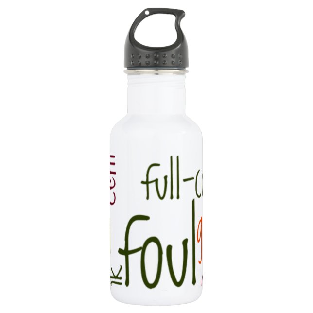 Beautiful amazing customisable Trendy Art Design  532 Ml Water Bottle (Front)