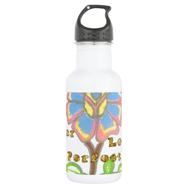 Beautiful amazing customisable Trendy Art Design  532 Ml Water Bottle (Front)