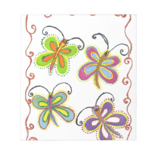 Beautiful amazing Cute Butterfly Art: Perfect Gift Notepad