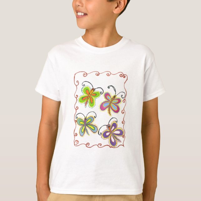 Beautiful amazing Cute Butterfly Art: Perfect Gift T-Shirt (Front)