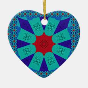 Beautiful Amazing Egyptian Feminine Design Colour Ceramic Ornament