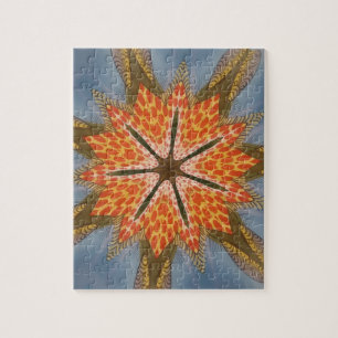 Beautiful amazing feminine African Design animal Jigsaw Puzzle