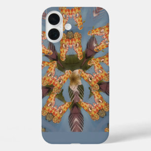 Beautiful amazing Funny African Giraffe pattern de iPhone 16 Plus Case