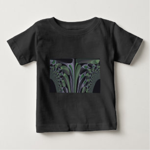 Beautiful Amazing Green Aurora Texture Art Design Baby T-Shirt