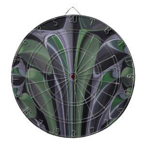 Beautiful Amazing Green Aurora Texture Art Design Dartboard