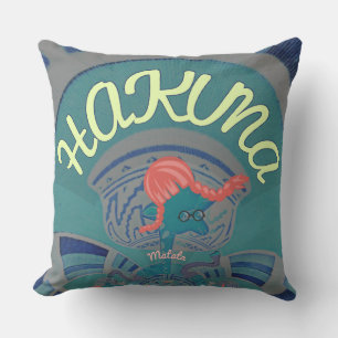 Beautiful amazing Hakuna Matata design art Outdoor Cushion