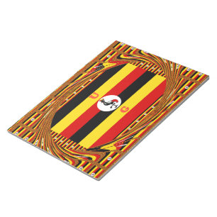 Beautiful amazing Hakuna Matata Lovely Uganda Colo Notepad