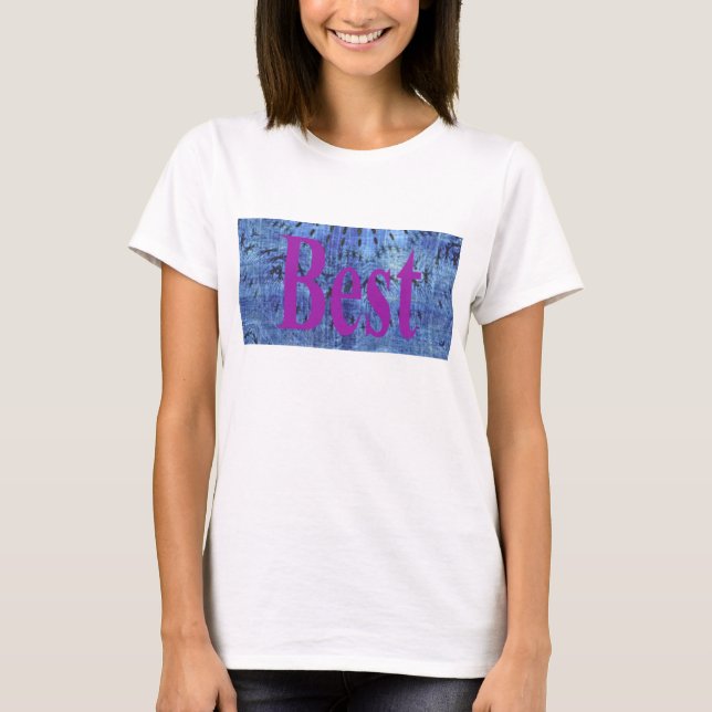 Beautiful Amazing Modern Denim Design: Sunday Best T-Shirt (Front)