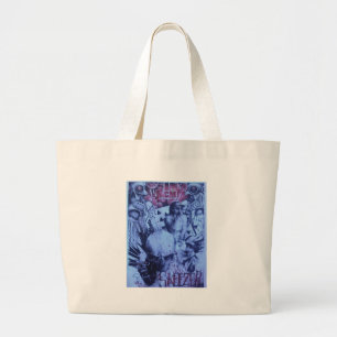 Beautiful amazing online Skeezers artistic design Large Tote Bag