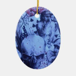 Beautiful amazing online Skeezers artistic product Ceramic Ornament