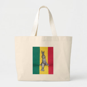 Beautiful amazing Rabbit Kingston Jamaica  Large Tote Bag
