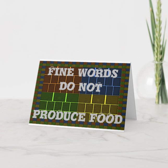 Beautiful Amazing Rainbow Colour Geometrical Desig Card (Front)