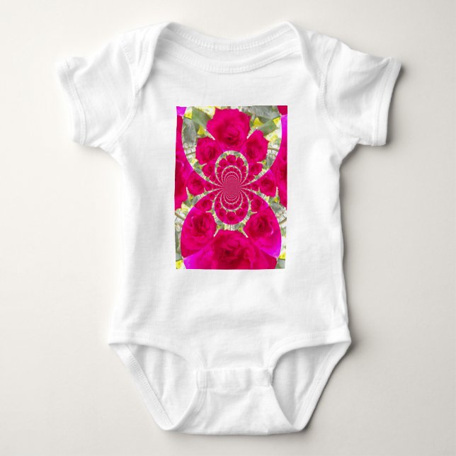 Beautiful Amazing Red Roses.jpg Baby Bodysuit (Front)