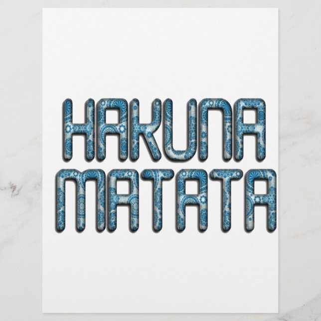 Beautiful amazing Swahili text quote design (Front)