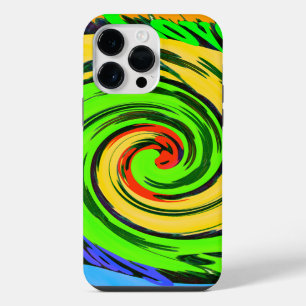 Beautiful Amazing Wavy Summer Wave Floral Colours iPhone Case