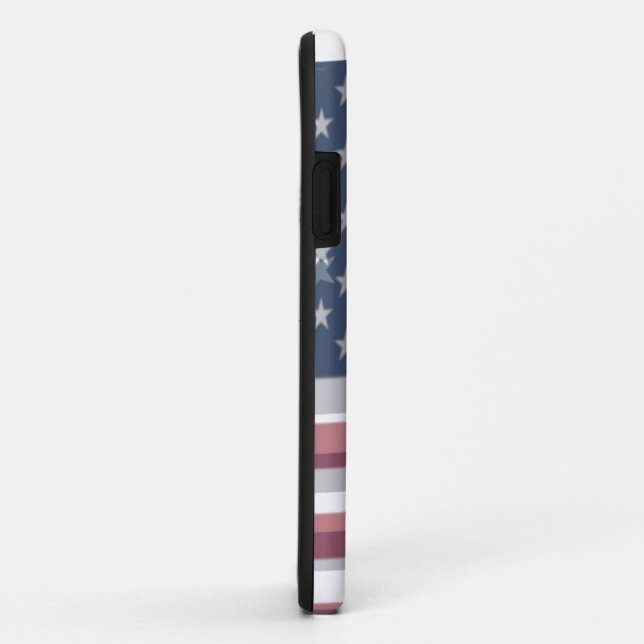 Beautiful American Flag waving Case-Mate iPhone Case (Back/Right)