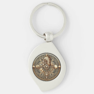 Beautiful American Indian spirit guide10 Key Ring